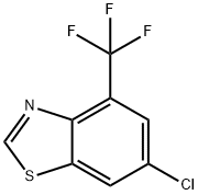 6-Chloro-4-trifluoromethylbenzothiazole Struktur