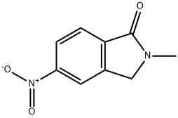 2-methyl-5-nitroisoindolin-1-one Structure