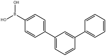 4-硼酸-间三联苯 结构式