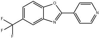 2-(Pyridin-4-yl)-5-(trifluoromethyl)benzo[d]oxazole Structure