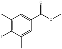 Methyl 4-iodo-3,5-dimethylbenzoate Struktur