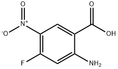 2-amino-4-fluoro-5-nitrobenzoic acid Structure