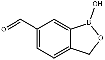 1-hydroxy-1,3-dihydrobenzo[c][1,2]oxaborole-6-carbaldehyde Struktur