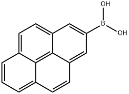 Boronic acid, B-2-pyrenyl- Struktur