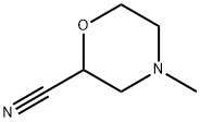 4-methylmorpholine-2-carbonitrile Structure