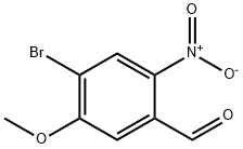 4-bromo-5-methoxy-2-nitrobenzaldehyde Structure