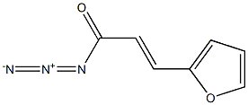 FURAN-2-ACRYLICACIDAZIDE,119924-26-4,结构式