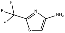 2-trifluoromethyl-4-bhiazolamine Struktur