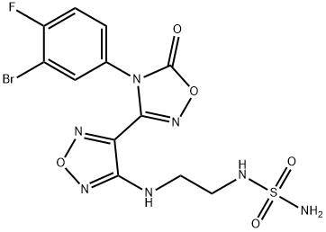 N- [2 - [[4- [4-(3-溴-4-氟苯基)-4,5-二氢-5-氧代-1,2,4-恶二唑-