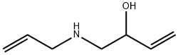 N-allyl-N-(2-hydroxy-3-butenyl)amine Struktur