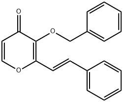 2-[(E)-2-phenylethenyl]-3-[(phenylmethyl)oxy]-4H-pyran-4-one price.