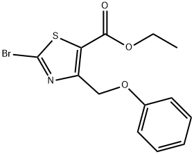 1206907-98-3 Ethyl 2-bromo-4-(phenoxymethyl)thiazole-5-carboxylate