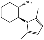 (1S,2S)-2-(2,5-Dimethyl-1H-pyrrol-1-yl)cyclohexanamine Structure
