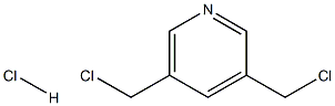 3,5-BIS(CHLOROMETHYL)PYRIDINE HCL Structure