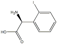 S-2-碘苯甘氨酸, 1212943-20-8, 结构式
