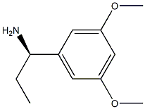 (1R)-1-(3,5-DIMETHOXYPHENYL)PROPAN-1-AMINE Structure