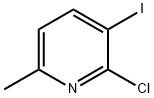 2-Chloro-3-Iodo-6-methylpyridine Structure