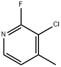 1214377-89-5 3-氯-2-氟-4-甲基吡啶