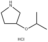 3-异丙氧基吡咯烷, 1220016-56-7, 结构式