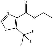 Ethyl 5-(trifluoromethyl)oxazole-4-carboxylate Struktur