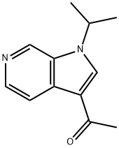 1-(1-ISOPROPYL-1H-PYRROLO[2,3-C]PYRIDIN-3-YL)ETHANONE, 1221153-84-9, 结构式