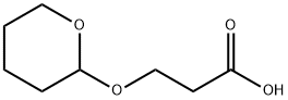 3-(tetrahydro-2H-pyran-2-yloxy) propanoic acid Structure