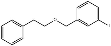 1-Iodo-3-(phenethoxymethyl)benzene Structure