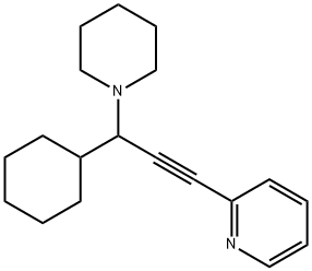 2-(3-Cyclohexyl-3-(piperidin-1-yl)prop-1-yn-1-yl)pyridine|
