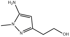 5-amino-1-methyl-1H-Pyrazole-3-ethanol Structure