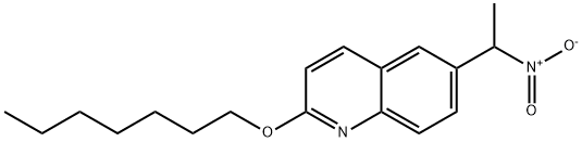 2-(heptyloxy)-6-(1-nitroethyl)quinoline,1225230-02-3,结构式