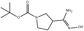 1-BOC-3-(N-羟基甲眯基)吡咯烷,1226495-49-3,结构式
