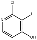 2-Chloro-3-iodopyridin-4-ol Struktur