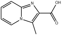 3-Methyl-imidazo[1,2-a]pyridine-2-carboxylic acid Struktur