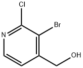 (3-Bromo-2-chloropyridin-4-yl)methanol Structure