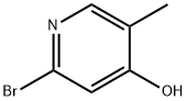 2-Bromo-5-methylpyridin-4-ol Struktur