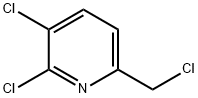 2,3-Dichloro-6-(chloromethyl)pyridine Struktur