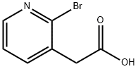 2-(2-溴吡啶-3-基)乙酸, 1227578-15-5, 结构式