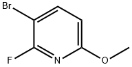 3-bromo-2-fluoro-6-methoxypyridine Struktur