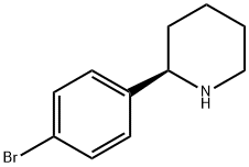 (R)-2-(4-BROMOPHENYL)PIPERIDINE Struktur