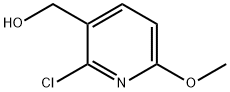 (2-氯-6-甲氧基吡啶-3-基)甲醇, 1228898-61-0, 结构式