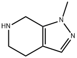 1-甲基-4,5,6,7-四氢-1H-吡唑并[3,4-C]吡啶 结构式