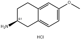 (S)-6-methoxy-2-aminotetralin hydrochloride Structure