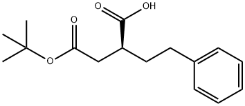 (S)-4-tert-Butoxy-4-oxo-2-phenethylbutanoic acid Structure