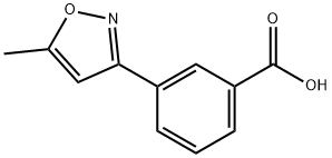 3-(5-methyl-3-isoxazolyl)Benzoic acid Structure