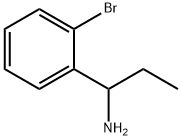 1-(2-溴苯基)丙-1-胺, 1231245-16-1, 结构式