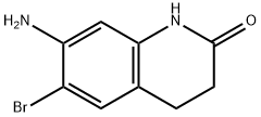 7-氨基-6-溴-1,2,3,4-四氢喹啉-2-酮,1232685-09-4,结构式