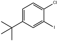 4-tert-Butyl-1-chloro-2-iodo-benzene Struktur