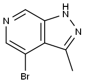 4-bromo-3-methyl-1H-pyrazolo[3,4-c]pyridine Structure