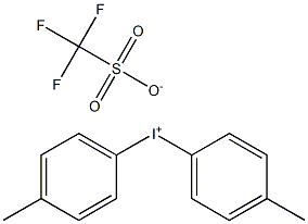 Di(p-tolyl)iodonium triflate, 123726-16-9, 结构式