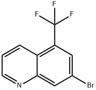 7-bromo-5-(trifluoromethyl)quinoline Structure
